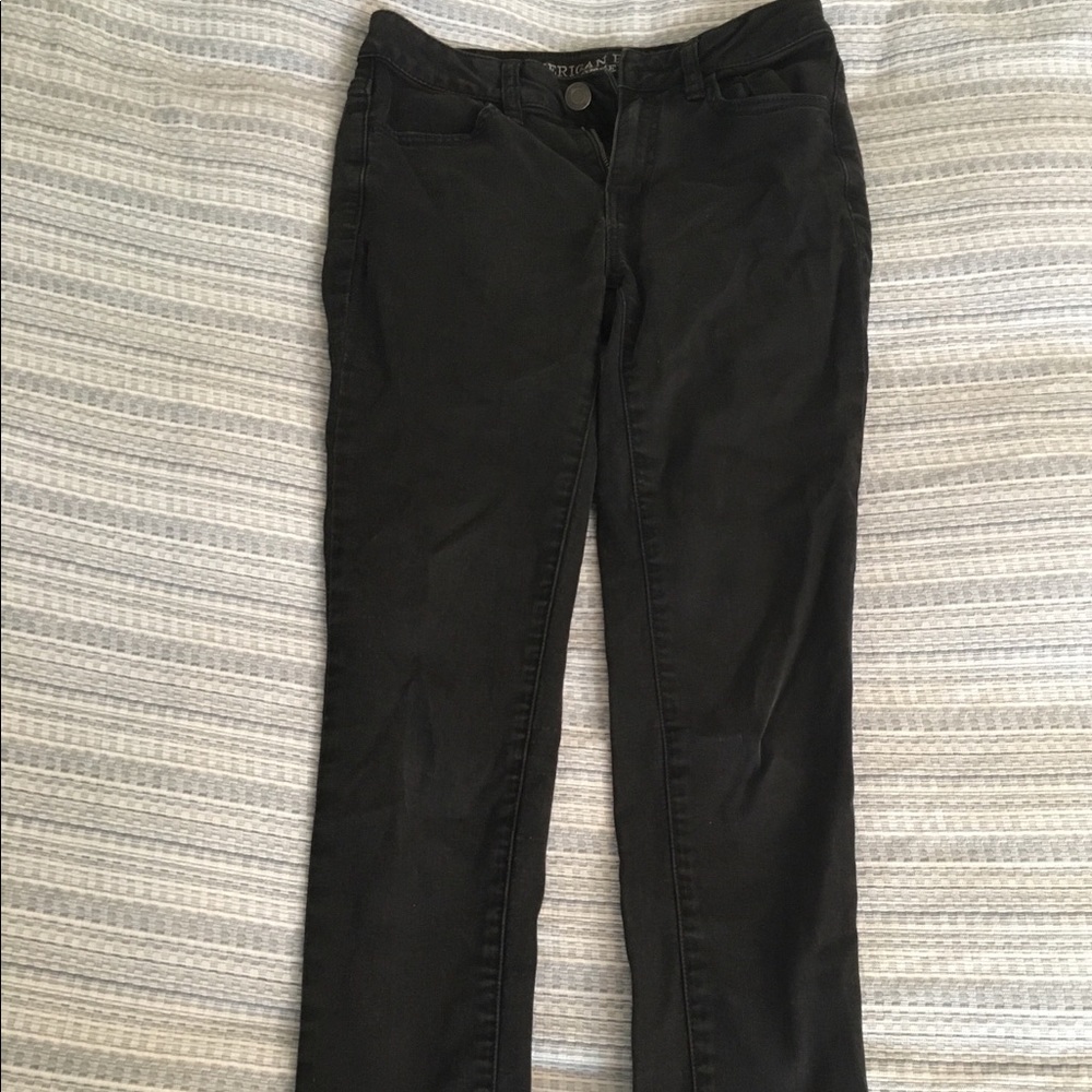 American Eagle Black Skinny Jeans